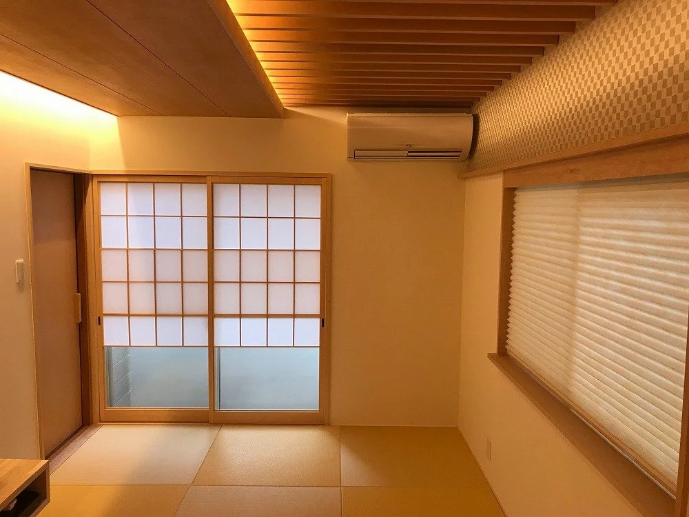 リノベーションで生まれ変わった木造住宅の和室